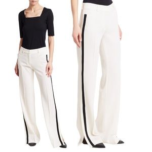 Akris Punto White and Black Trousers